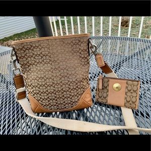 Coach Crossbody Bag & Wallet